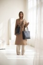 Little Grace - Handbag size XS with PU handles and small detachable clutch thumbnail