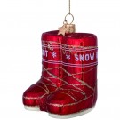 Julepynt Vondels Moonboots rød H7cm thumbnail