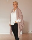 Dehn Design Daisy sjal rosa melert  -midlertidig utsolgt thumbnail