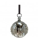 Julekule Sølv m/perler thumbnail