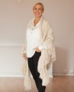 Dehn Design Daisy sjal  offwhite thumbnail