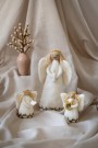 Angel w/Embroidery Holding Book - Small thumbnail