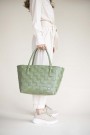 Handed By Paris shopper moss green -151  thumbnail