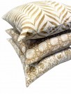 Mille Moi putetrekk Taupe Stipes 60x60 cm  thumbnail