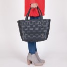 Handedby Paris shopper - Kurv - dark grey -97 thumbnail