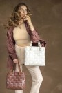Charlotte Handbag Pale Grey thumbnail