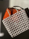 Maze Mini - Handbag fat strap size S with PU handles and detachable clutch thumbnail