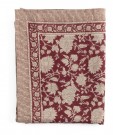 Linen Tablecloth - Indian Rose - Red - 150x350cm 3336 thumbnail
