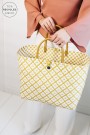 Motif Bag mustard with  white pattern 11 thumbnail