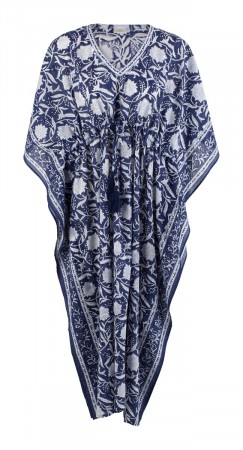 Kaftan - Lily - Navy Blue - One Size 3170