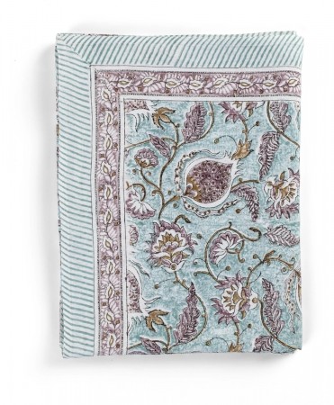 Tablecloth - Pomegranate - Turquoise - 150x230cm 3112 