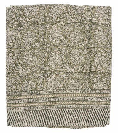 Linen Tablecloth - Paradise - Green - 150x230cm 2218 