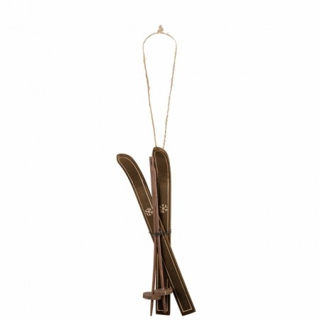 SKI Heng i tre H18 cm nature