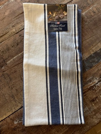 Lexington Striped Twill blue 50x70 cm