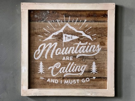 Mountains are calling
