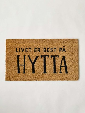 Dørmatte 40×70 Cm “Best På Hytta” 