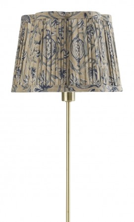 Lampshade Scallop - Tangier Pomegranate - Beige/Blue - 25 cm 3486