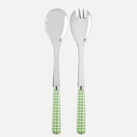 Salatbestikk - Vichy garden green