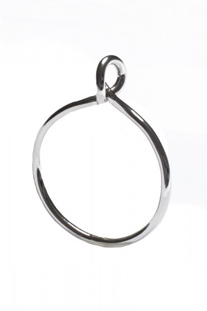 Grinda NAPKIN RING silver 40x40mm 4-pack 