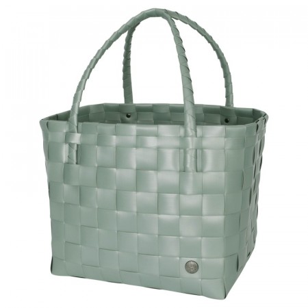 Handed By Paris Shopper  kurv - sage green 77