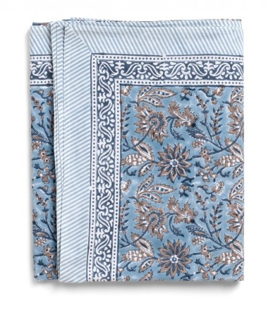Tablecloth Indian Summer Blue 150x350 cm 1091 Midlertidig utsolgt, men ta kontakt så bestiller vi en til deg