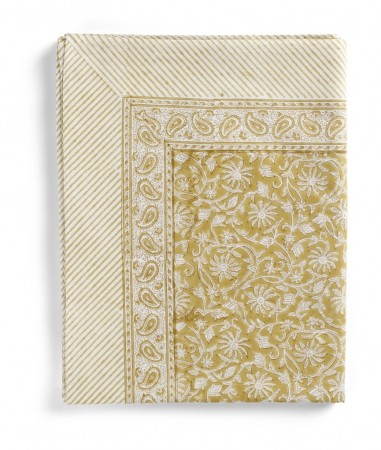 Tablecloth - Margerita - Yellow Olive - 150x230  - 3127 