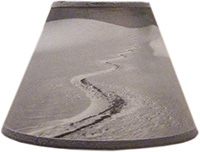 Lampeskjerm 25 cm -skispor -utsolgt