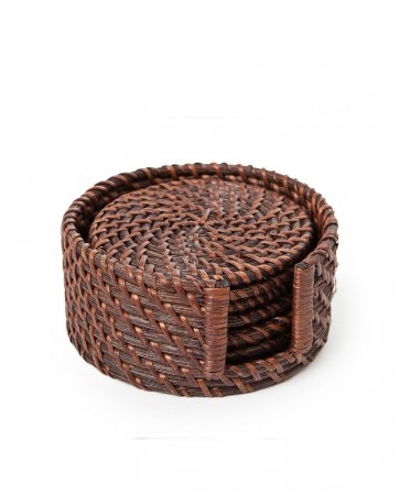 Lexington rattan coasters