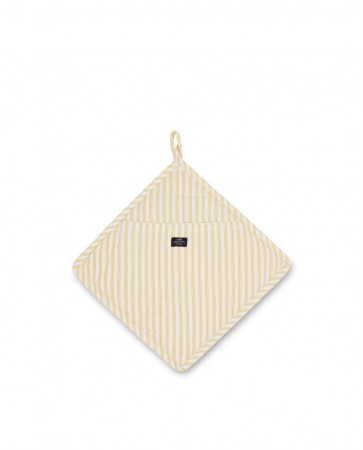 Lexington Gryteklut Icons Cotton Herringbone Striped Potholder gul/hvit