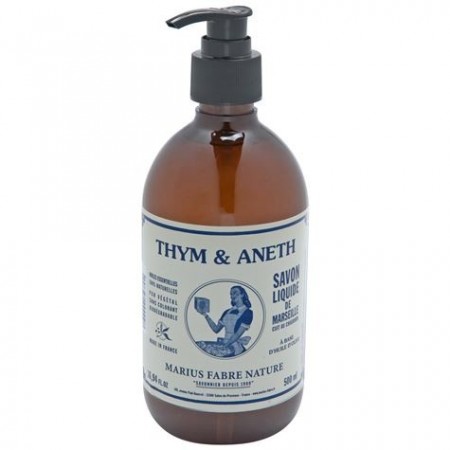 Marius Fabre olivensåpe Thym & Aneth 500ml-midlertidig utsolgt