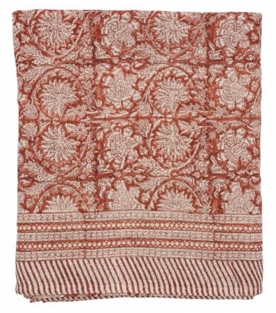 Linen Tablecloth - Paradise - Spicy Red - 150x350cm 2374