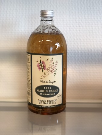 Marius Fabre olivensåpe Miel de bruqère 1L Refill
