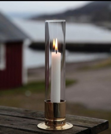 Kattvik Design - Stormlykt messing