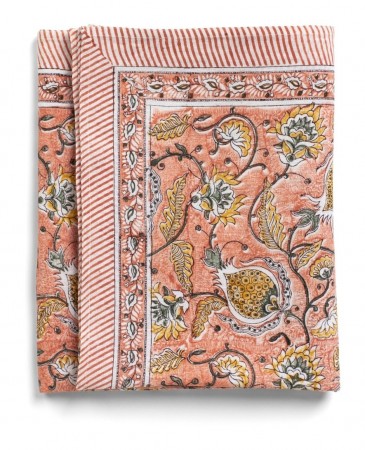 Linen Tablecloth - Pomegranate - Orange - 150x350cm 1159