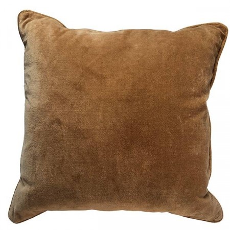 Mille Moi Putetrekk Matt Velvet Lovely Mustard 50 x 50 cm