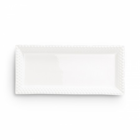 Mateus Bubbles stort fat 50 x23 cm hvit