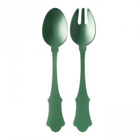 Salatbestikk i akryl Honorine - Garden green 