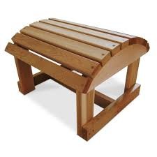 Georgian Bay Lodge ottoman fotpall | Villa DiFaMi skatter Adirondack Georgian Bay stol | Villa DiFaMi skatter til hjemmet