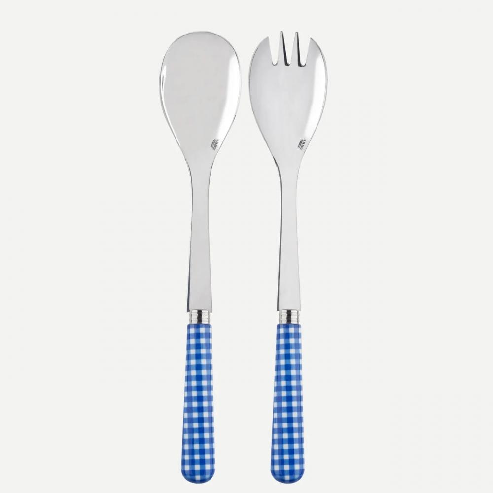 Salatbestikk  Paris Vichy Blue-midlertidig 