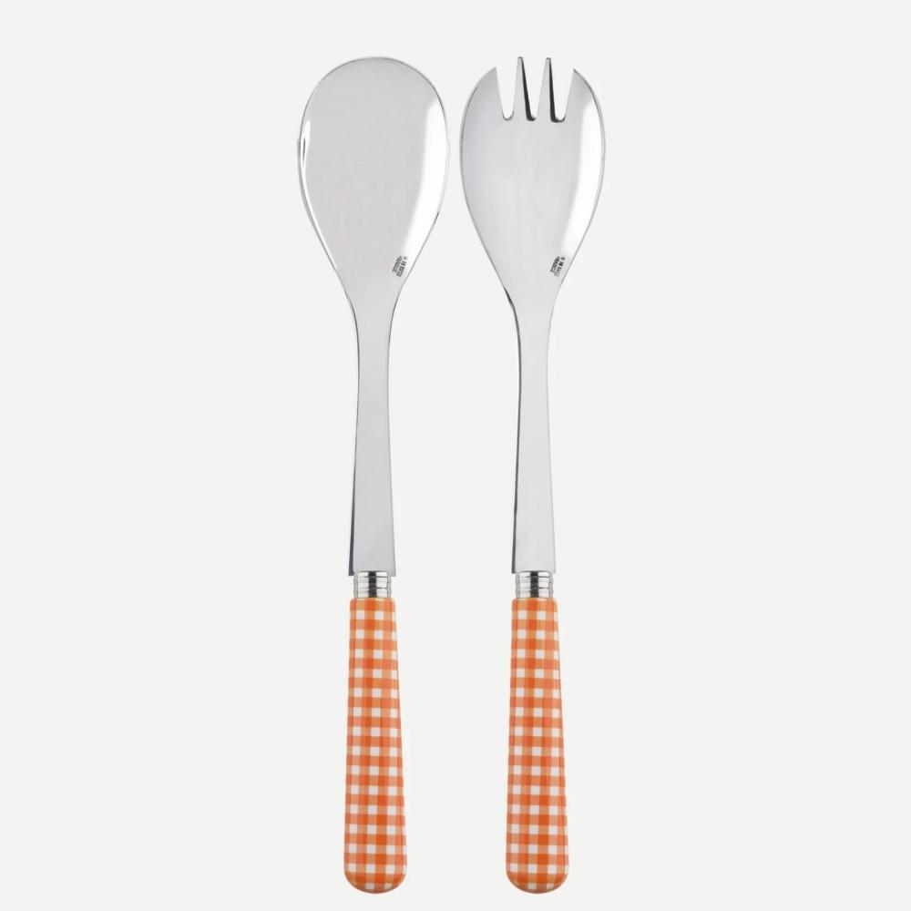 Sabre Paris Salatbestikk- Paris  Vichy orange