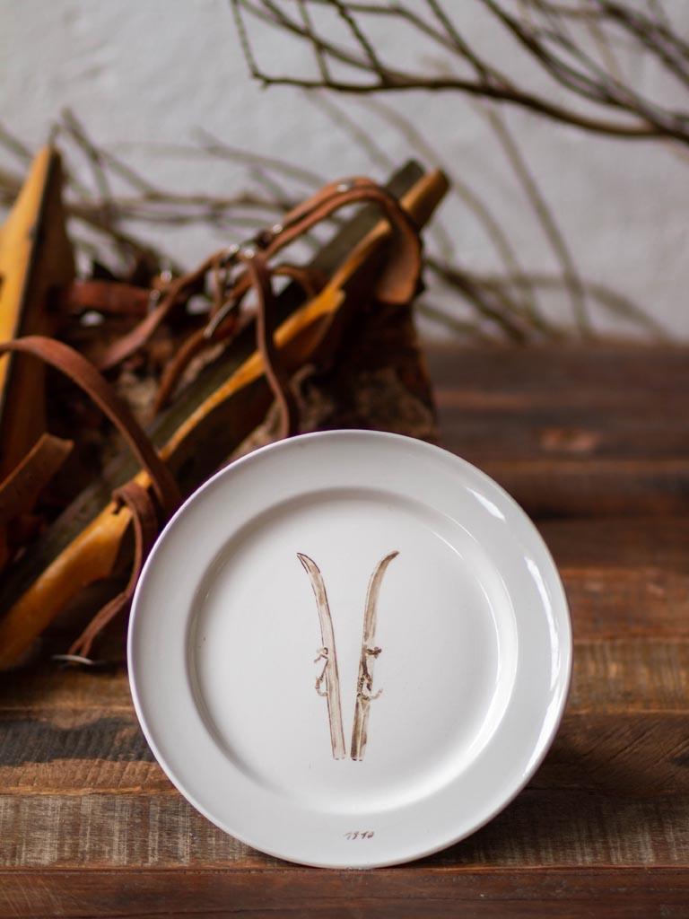 Ski Liten Tallerken 21,5 cm