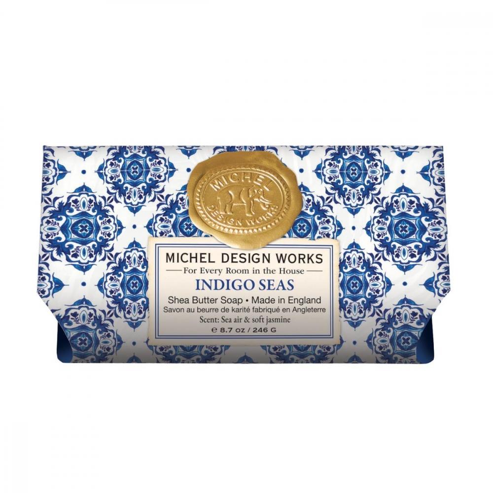 INDIGO SEAS LARGE BATH SOAP BAR