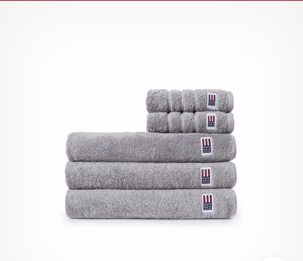 Lexington håndhåndkle grå 30x50