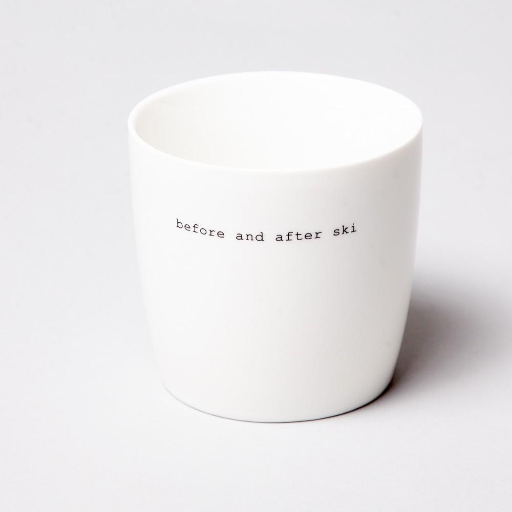 Søgne kopp Before and Afterski