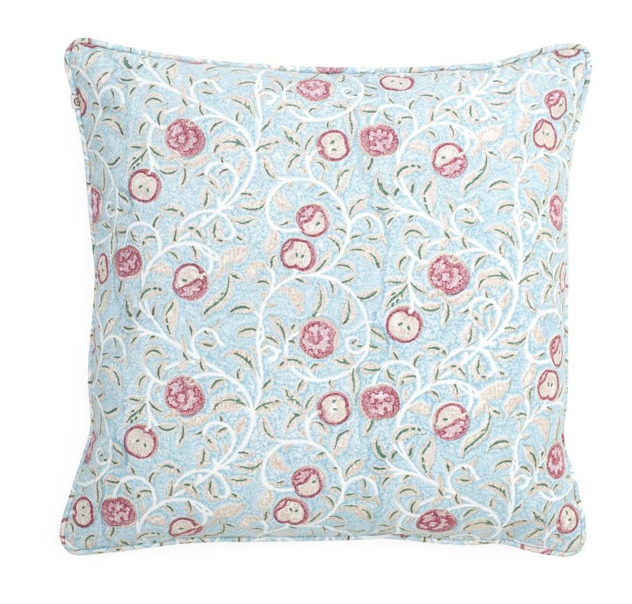Chamois puter -Cushion - Apple - Turquoise - 50x50cm 3830 u/innmat