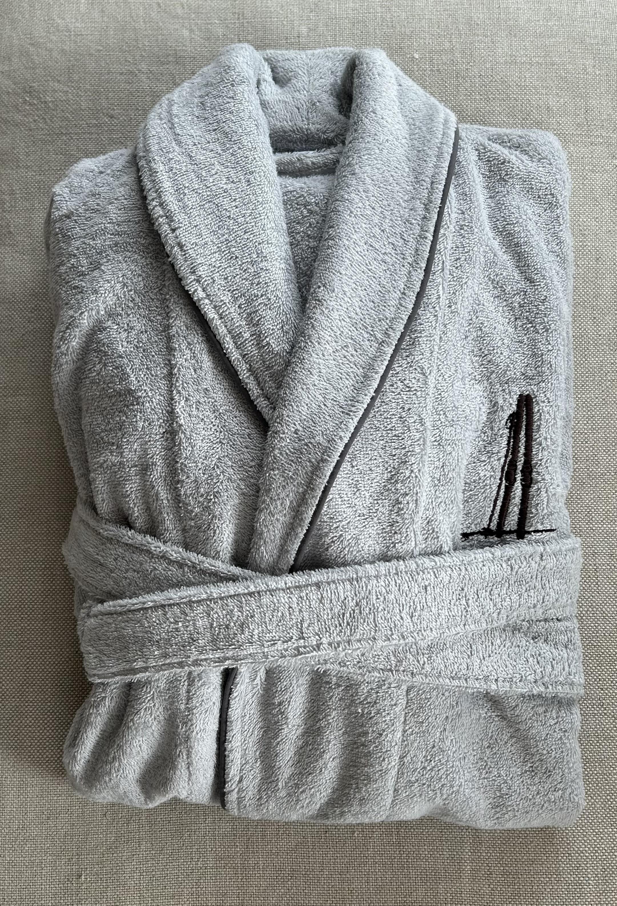 Ski bade- og morgenkåpe Grå