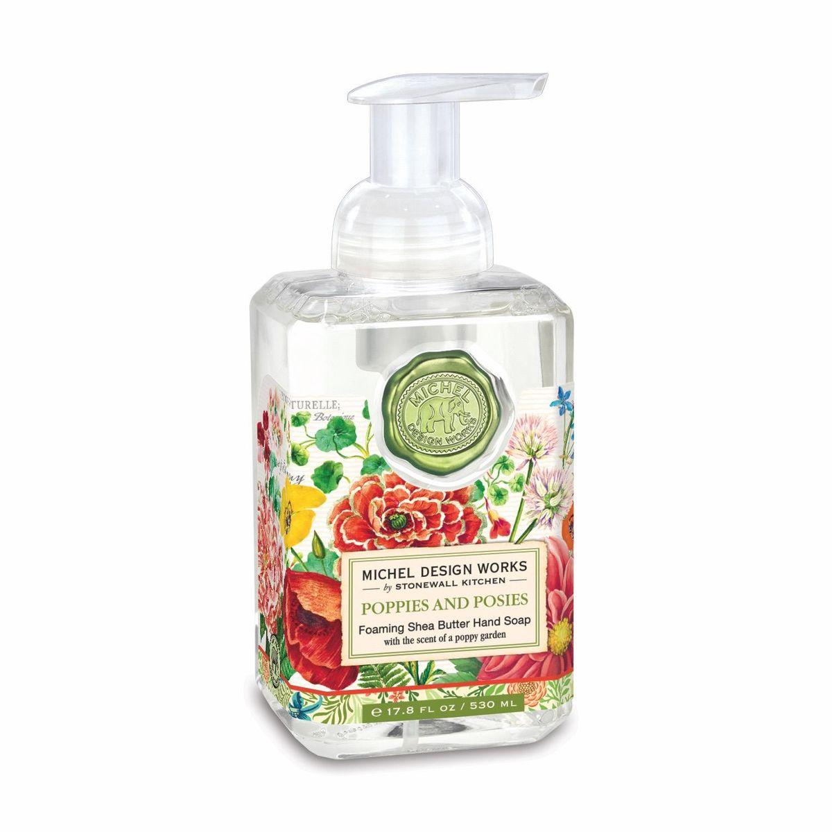 Michel Design Works-Poppies and Posies Skumsåpe